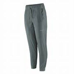 Patagonia Terrebonne Jogger Pants Green Gray High Rise Lightweight Large Women L
